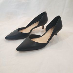 {Vince Camuto} Jornyna Black Kitten Heels